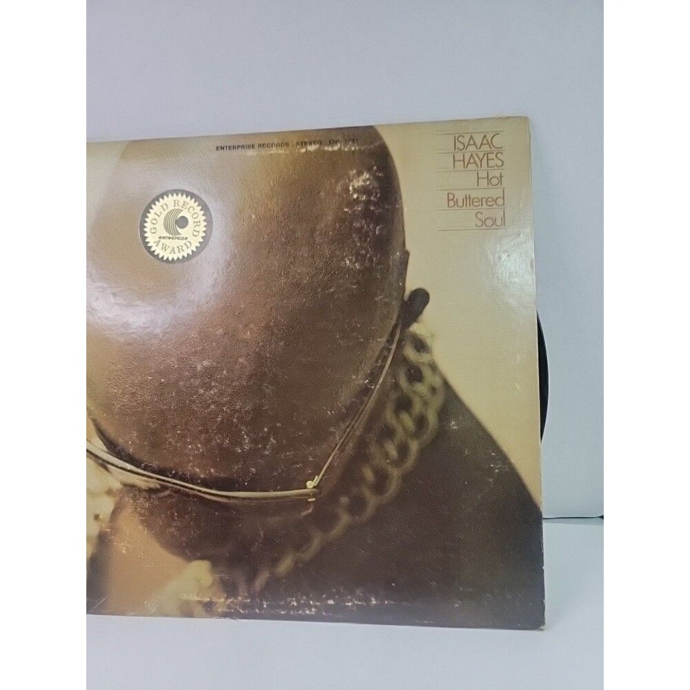 Isaac Hayes Hot Buttered Soul Vinyl LP ENS-1001 Enterprise 1972 Soul Funk